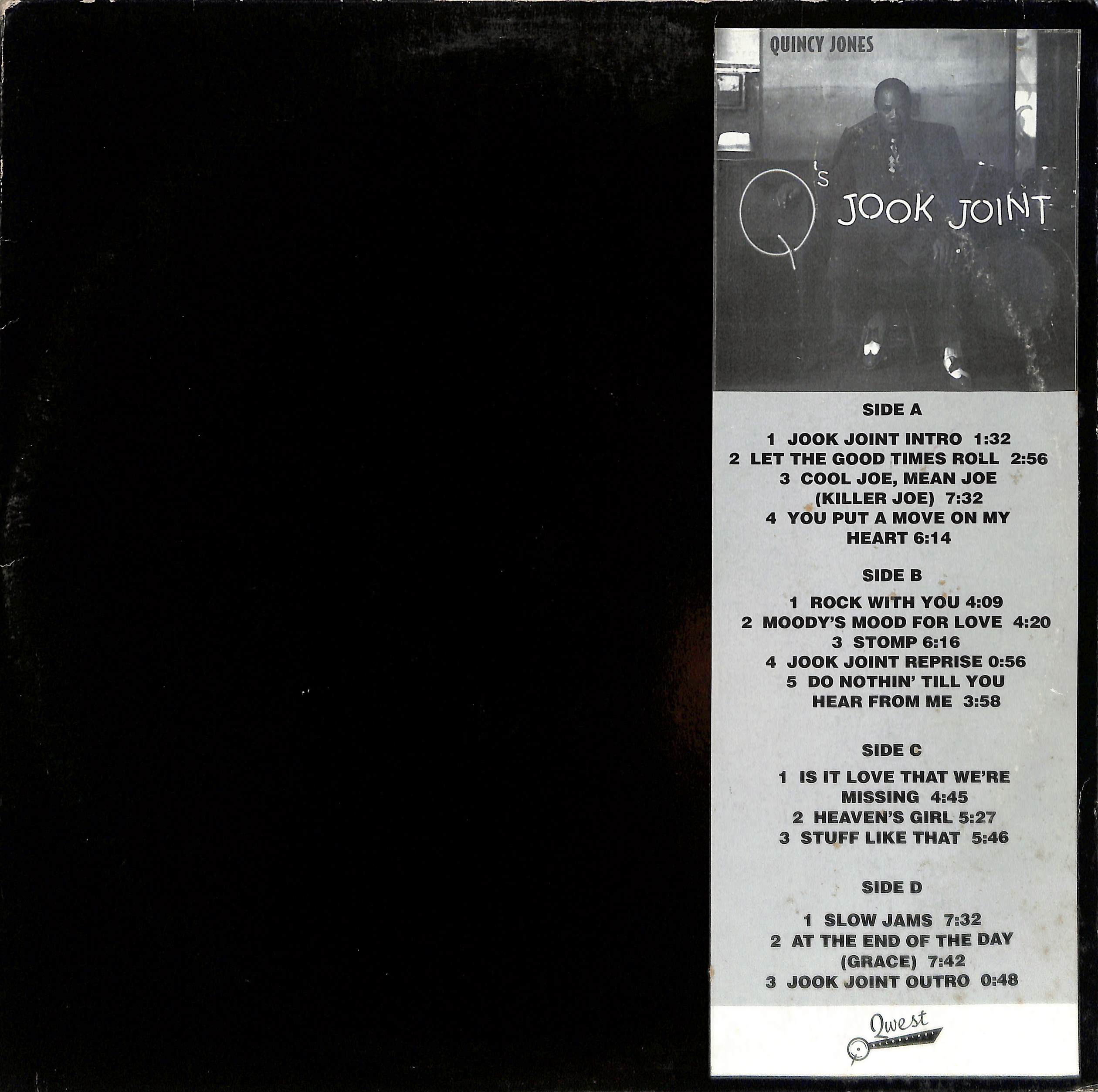 2LP Quincy Jones – Q's Jook Joint Jones, Quincy - Q's Jook Joint - Amazon.com Music