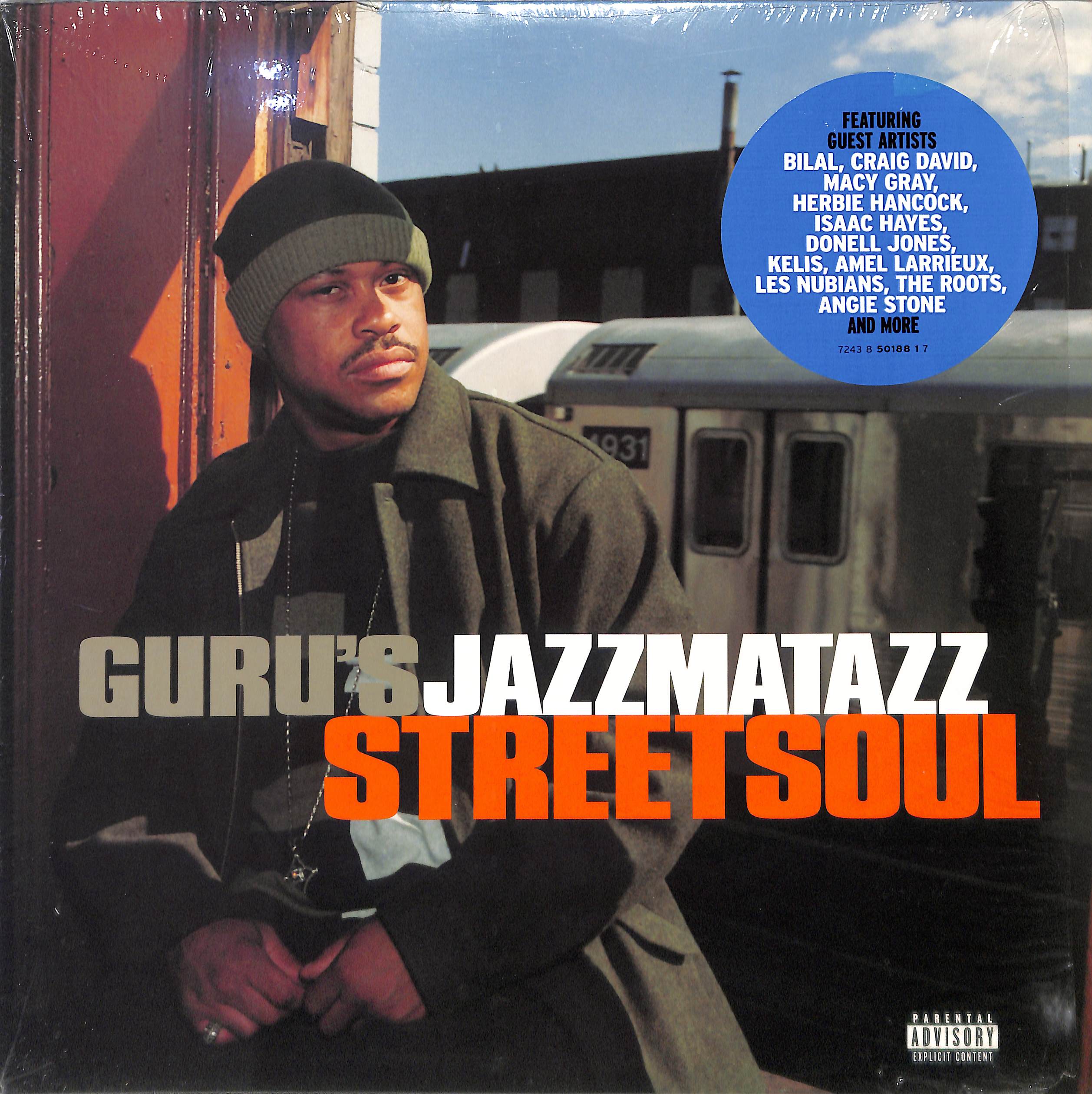 GURU’S JAZZMATAZZ / STREETSOUL 2LP Jazzmatazz (Streetsoul) by Guru | PosseCut.com