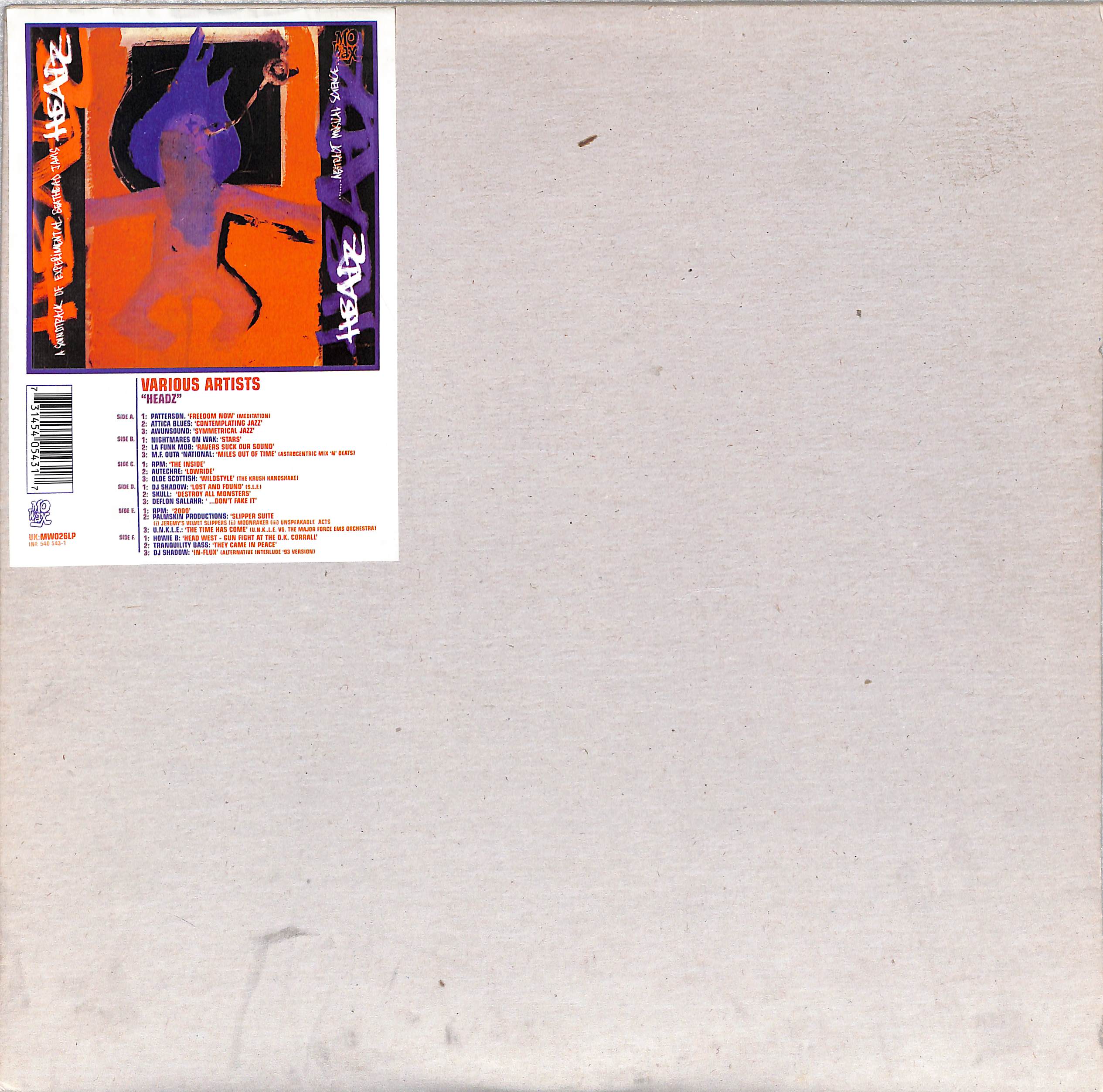 Headz : A Soundtrack Of Experimental Beathead Jams by Various