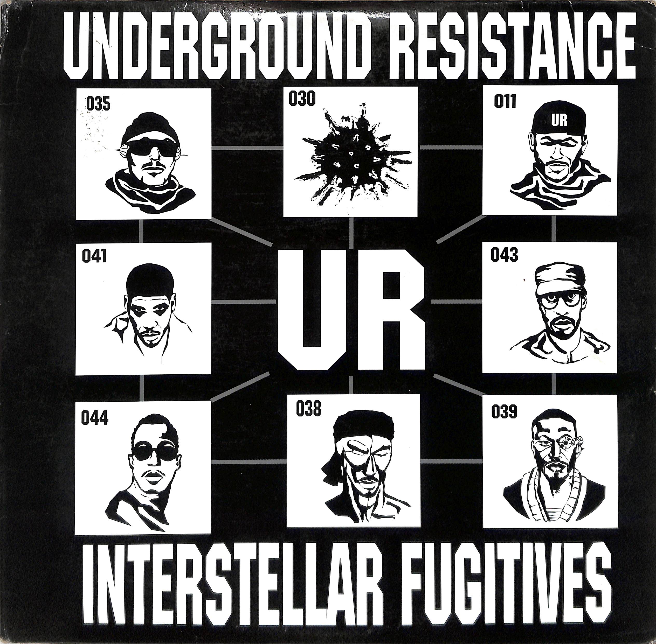 新品 3LP 『Interstellar Fugitives』UR-045 Interstellar Fugitives by Underground Resistance | PosseCut.com