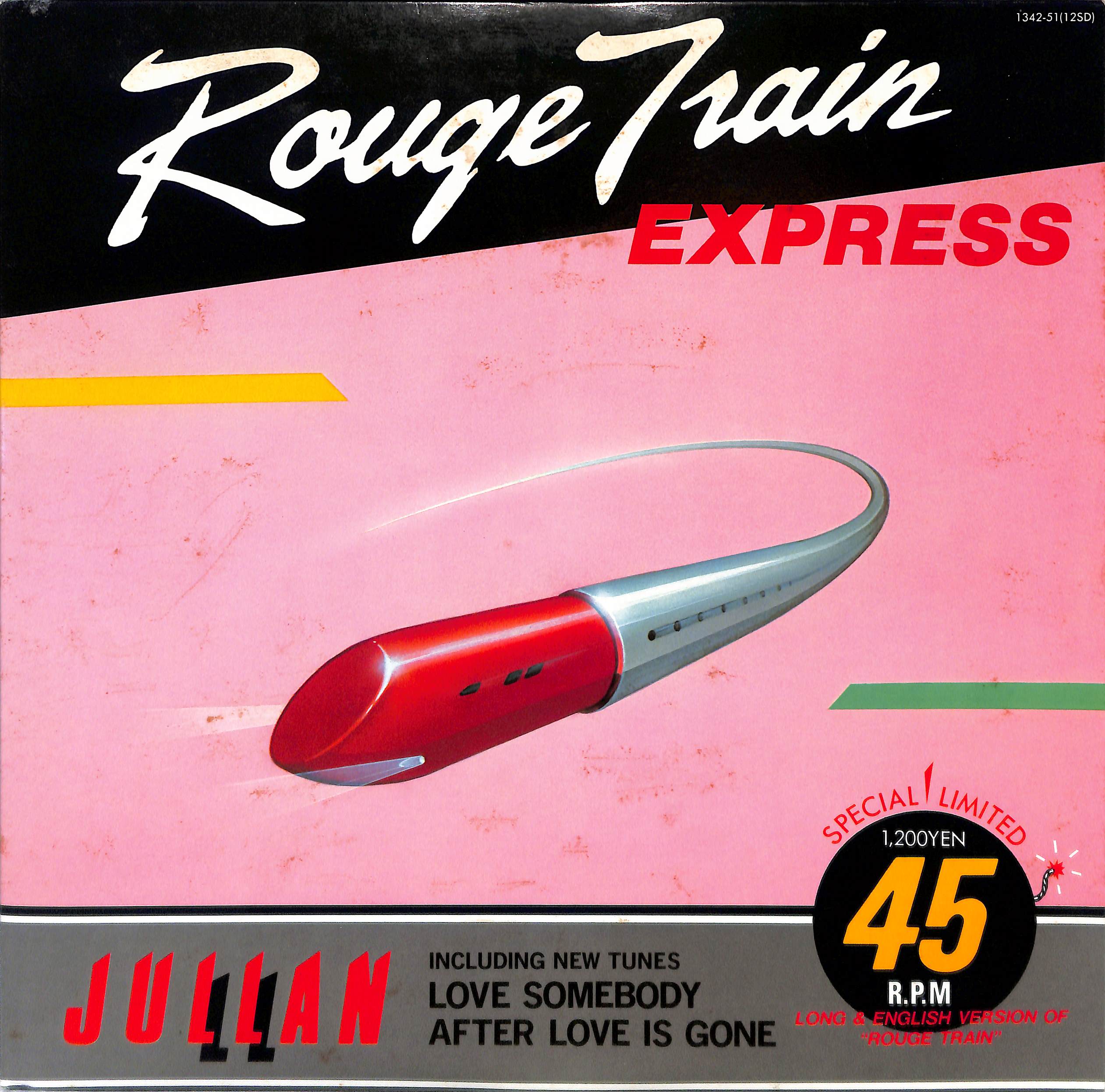 【12inch】JULLAN「ROUGE TRAIN EXPRESS」 Rouge Train Express by Jullan | PosseCut.com