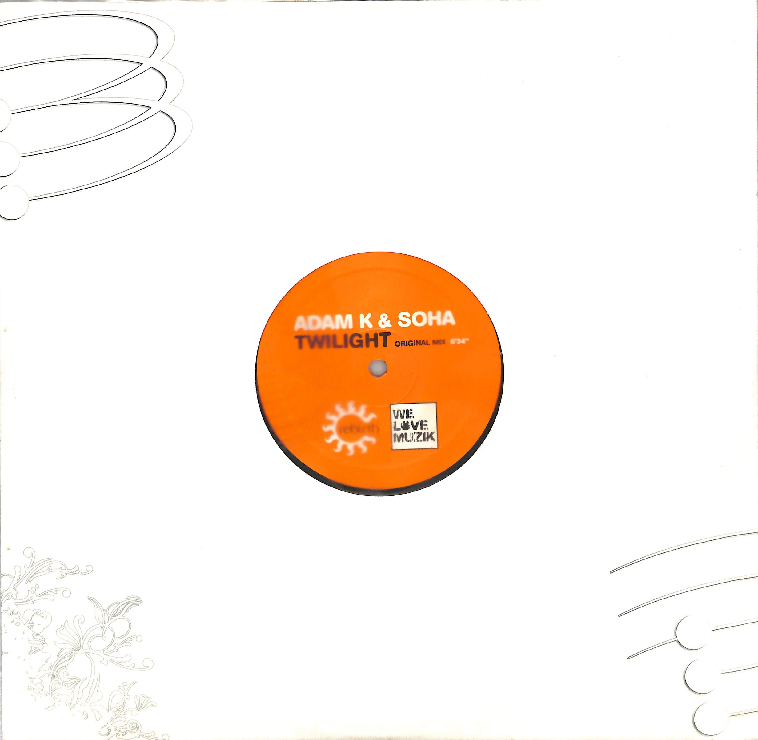 伊12” Adam K &amp; Soha Twilight REB010 Rebirth /00250 Adam K & Soha – Twilight – Vinyl (12