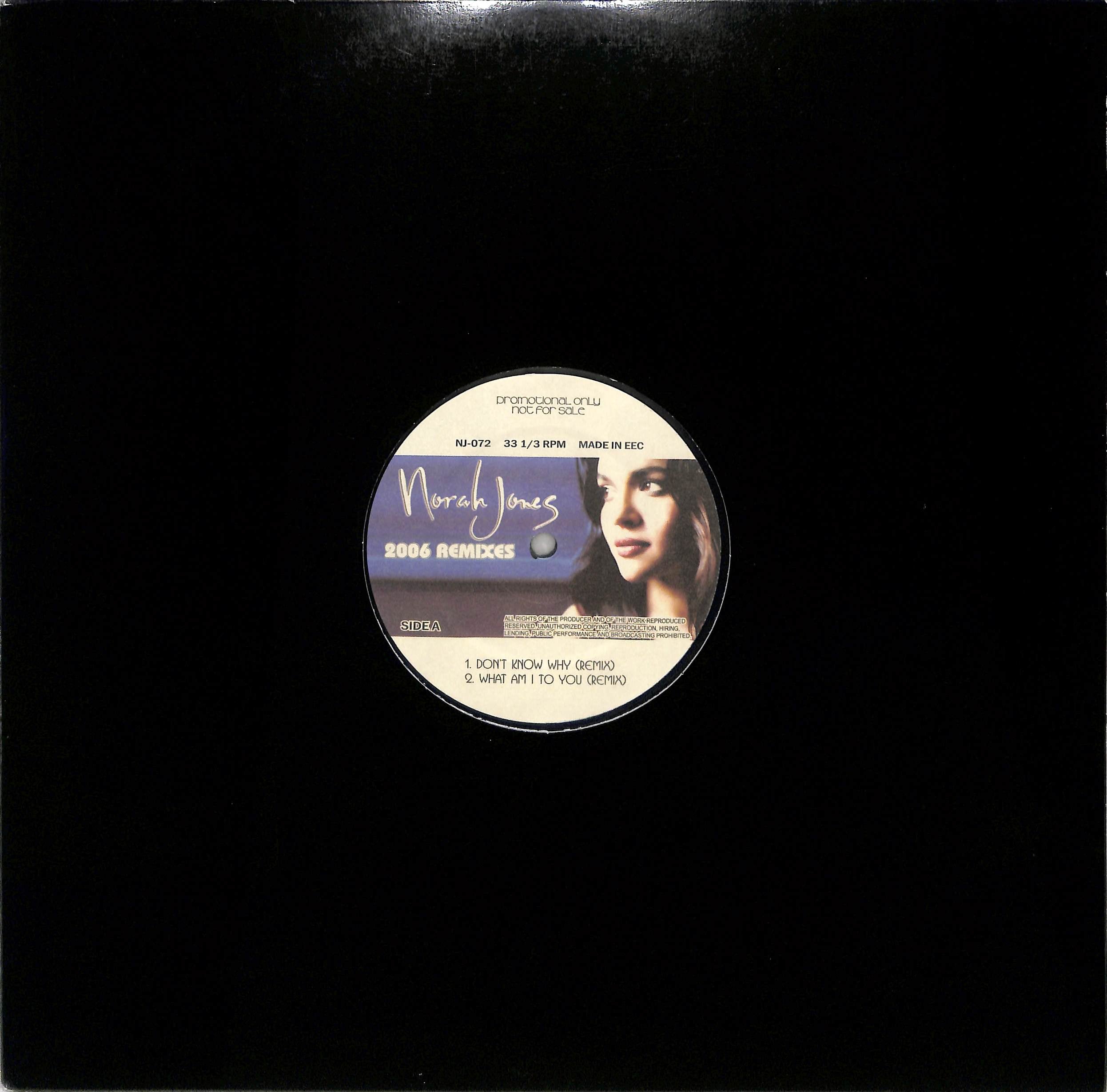 Norah Jones 2006 Remixes 【公式通販】