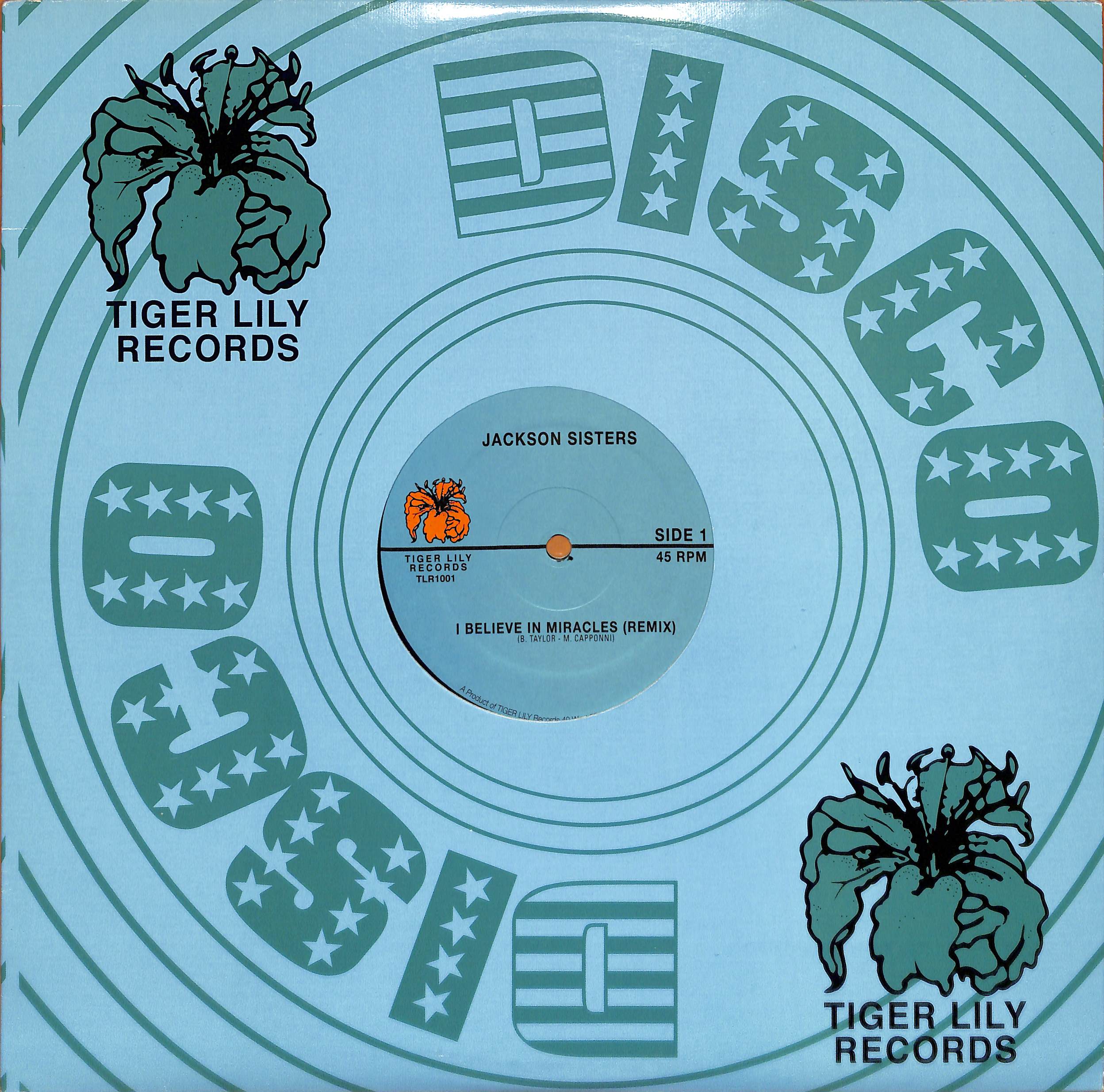 tiger lily records I Believe In Miracles by Jackson Sisters