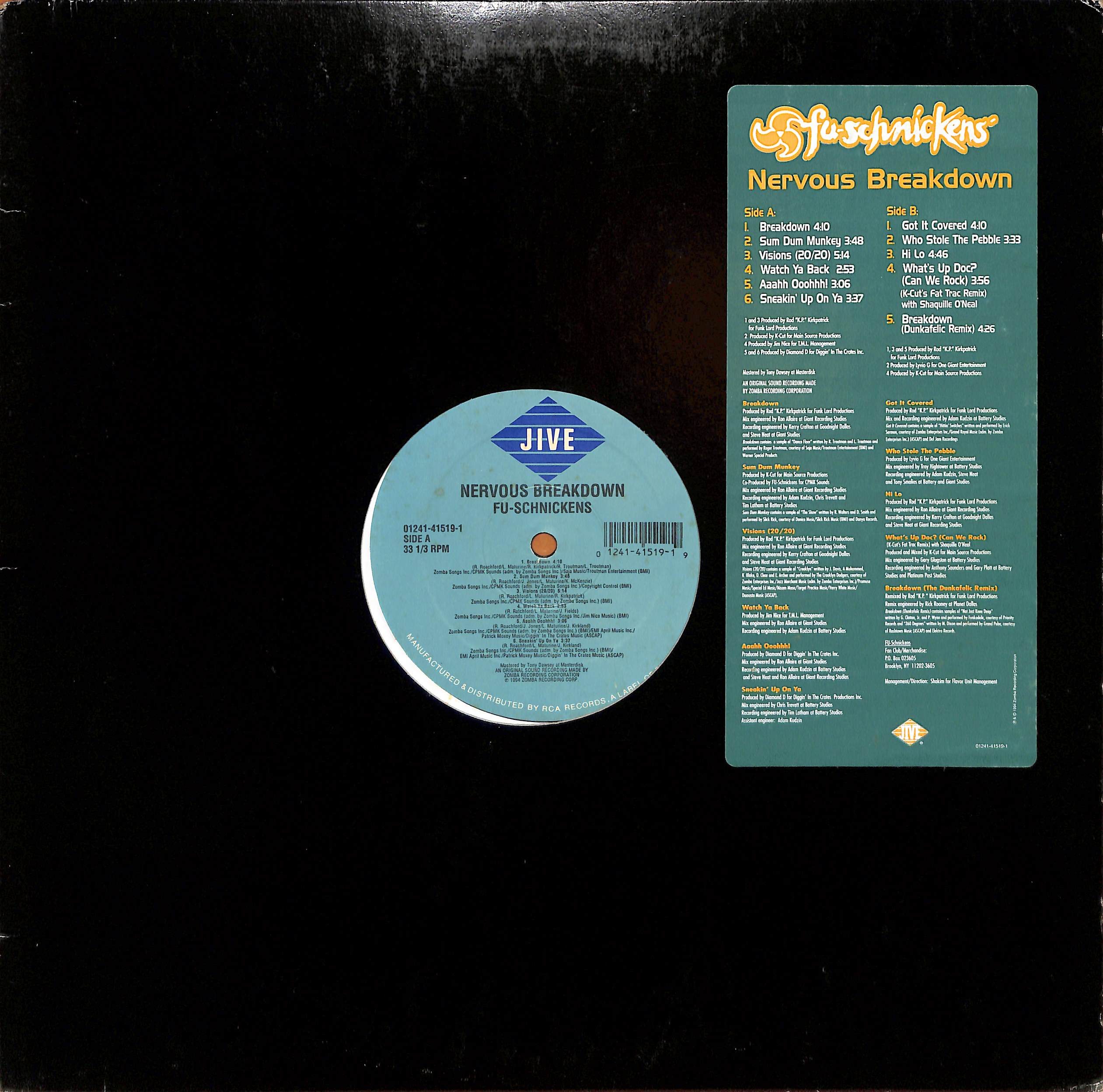 Nervous Breakdown by Fu-Schnickens | PosseCut.com