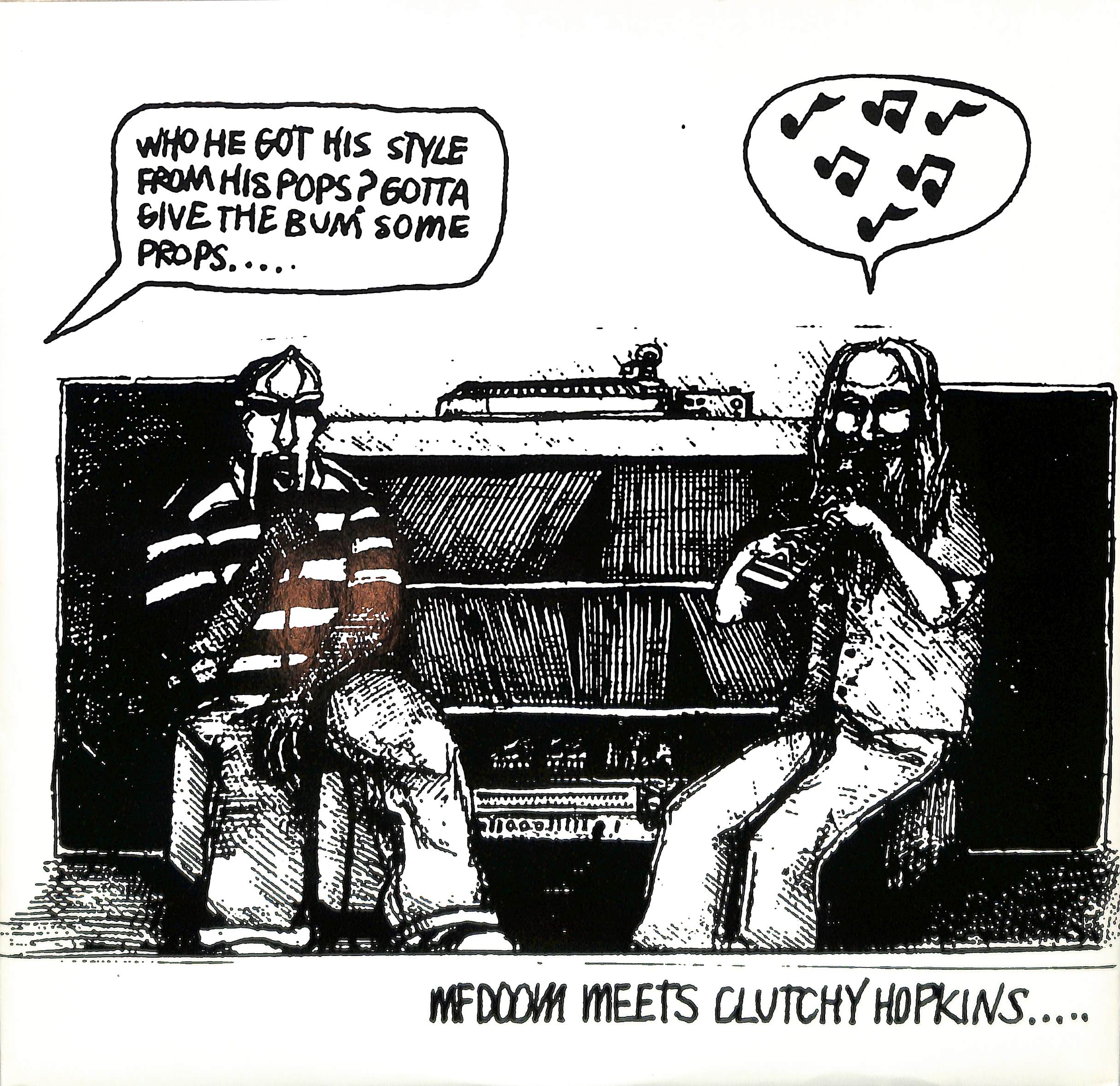 洋楽 MF DOOM / CLUTCHY HOPKINS/ CHANGETHEBEAT MF Doom Meets Clutchy Hopkins. by MF Doom Meets Clutchy Hopkins