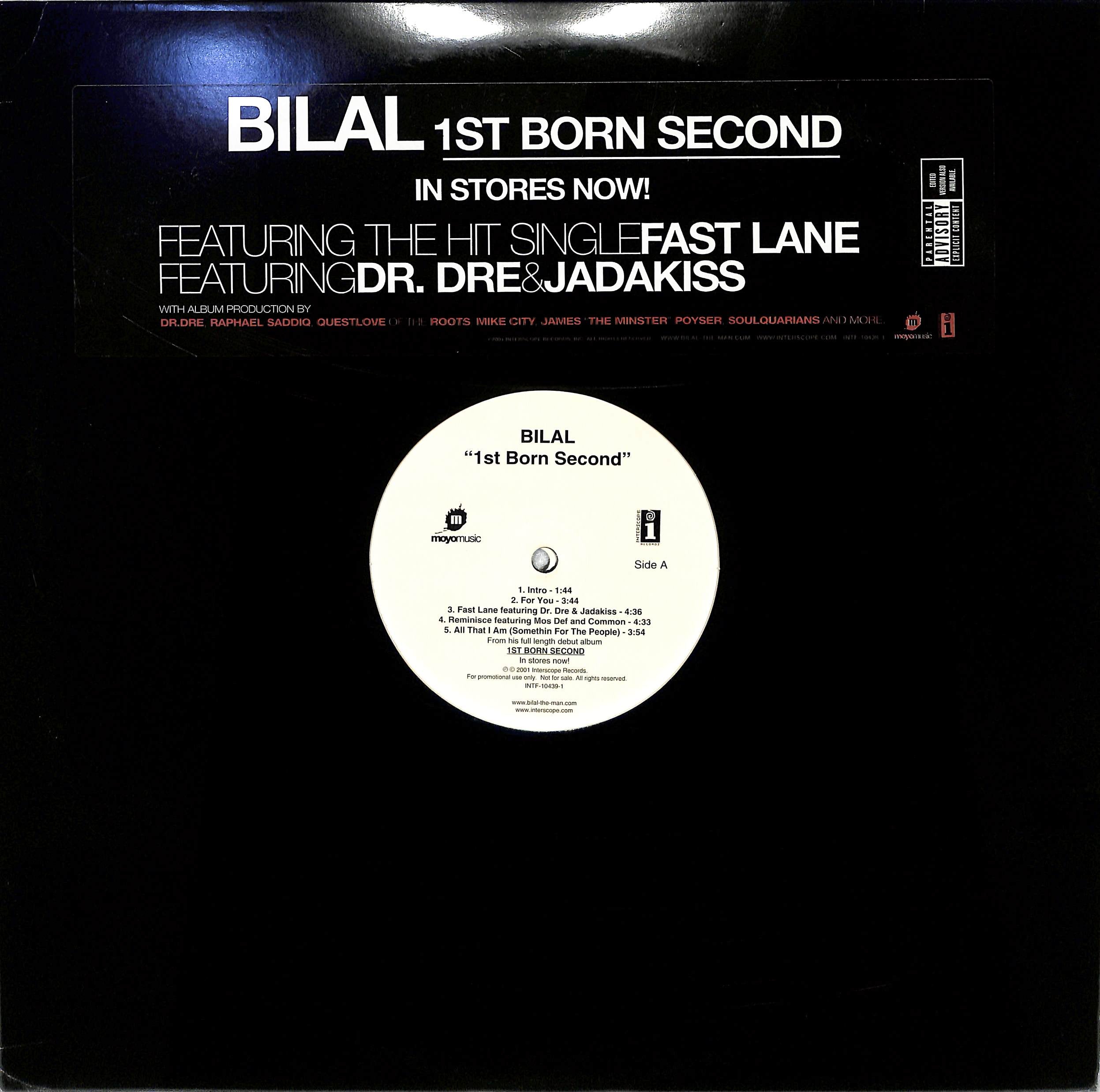 1st Born Second by Bilal | PosseCut.com