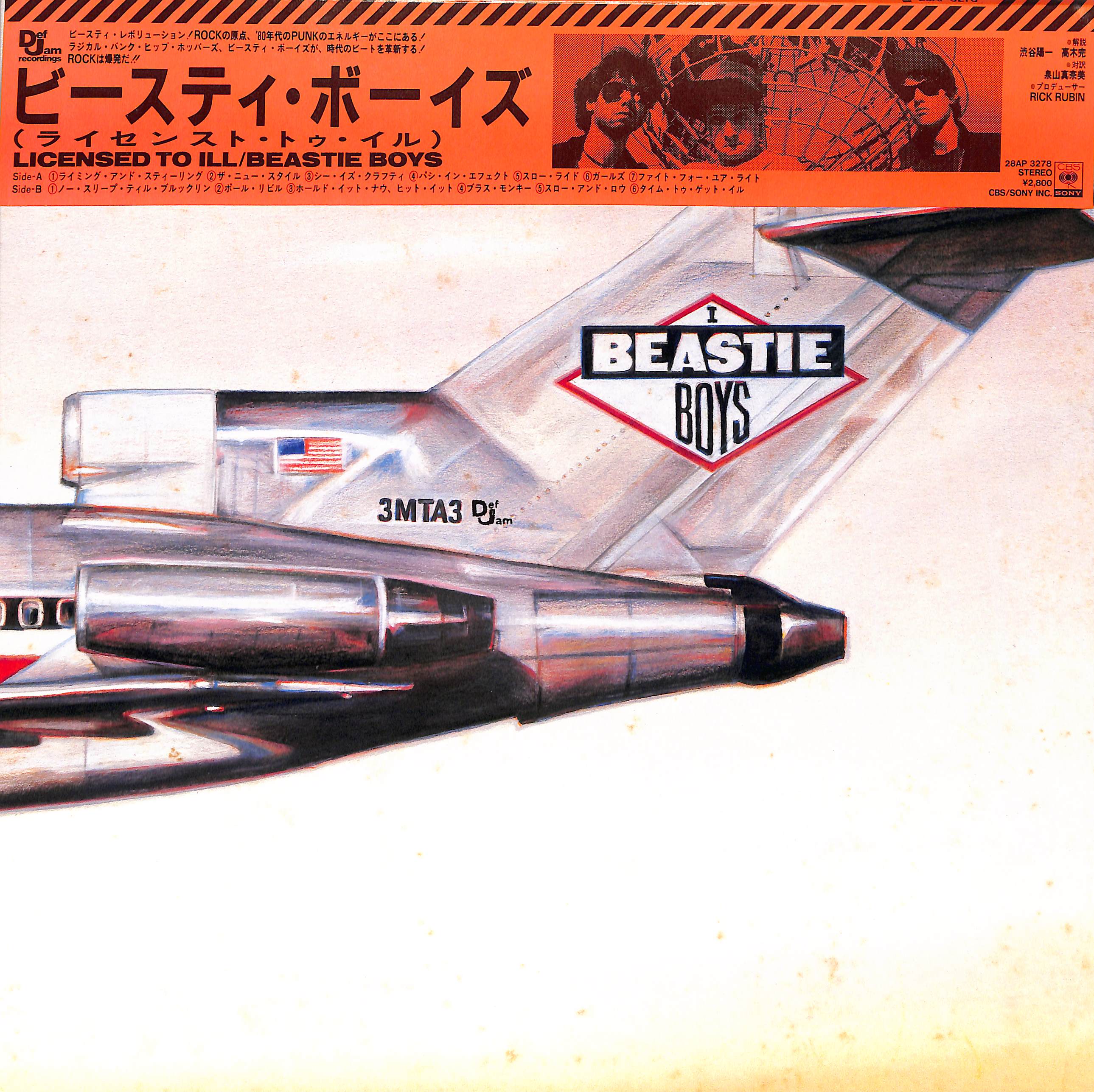 BEASTIEBOYS LICENSEDTOILL 28AP 3278 Beastie Boys: Licensed to Ill