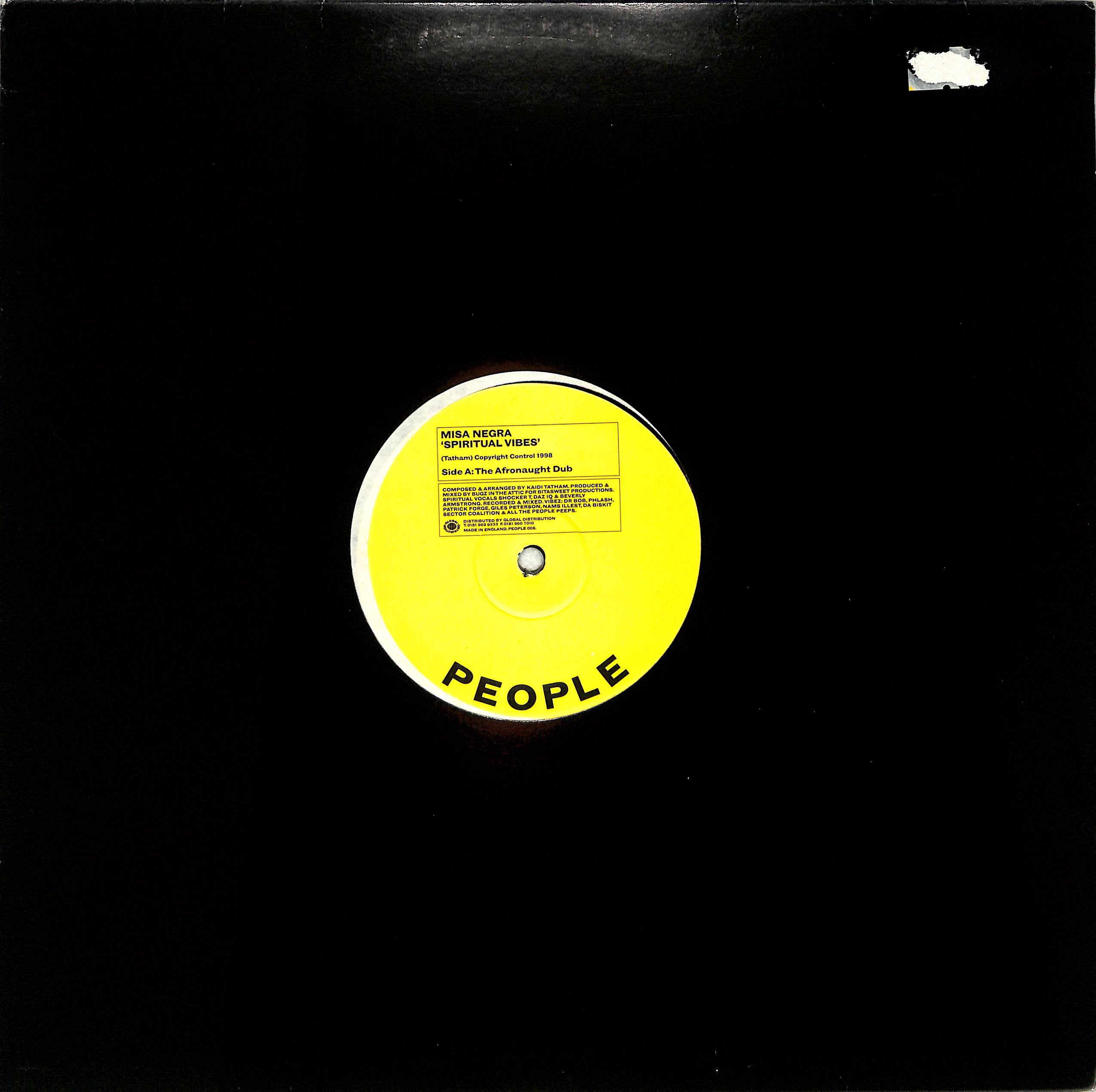 洋楽 MISA NEGRA / SPIRITUAL VIBES Misa Negra – Spiritual Vibes – Vinyl (12