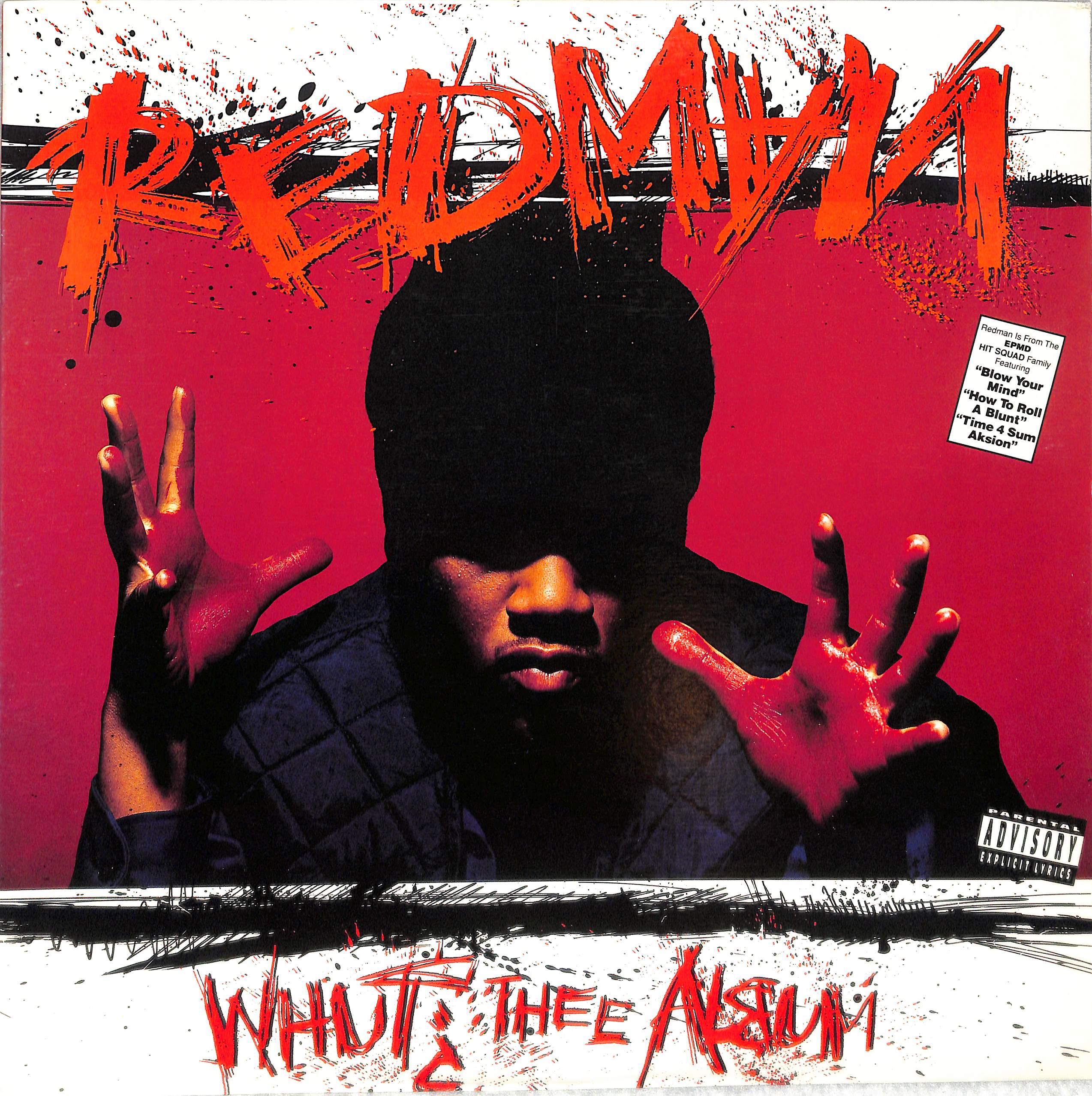 米LP Redman Whut? Thee Album B003809401 Rush Associated Labe /00260 米LP Redman Whut? Thee Album B003809401 Rush Associated Labe