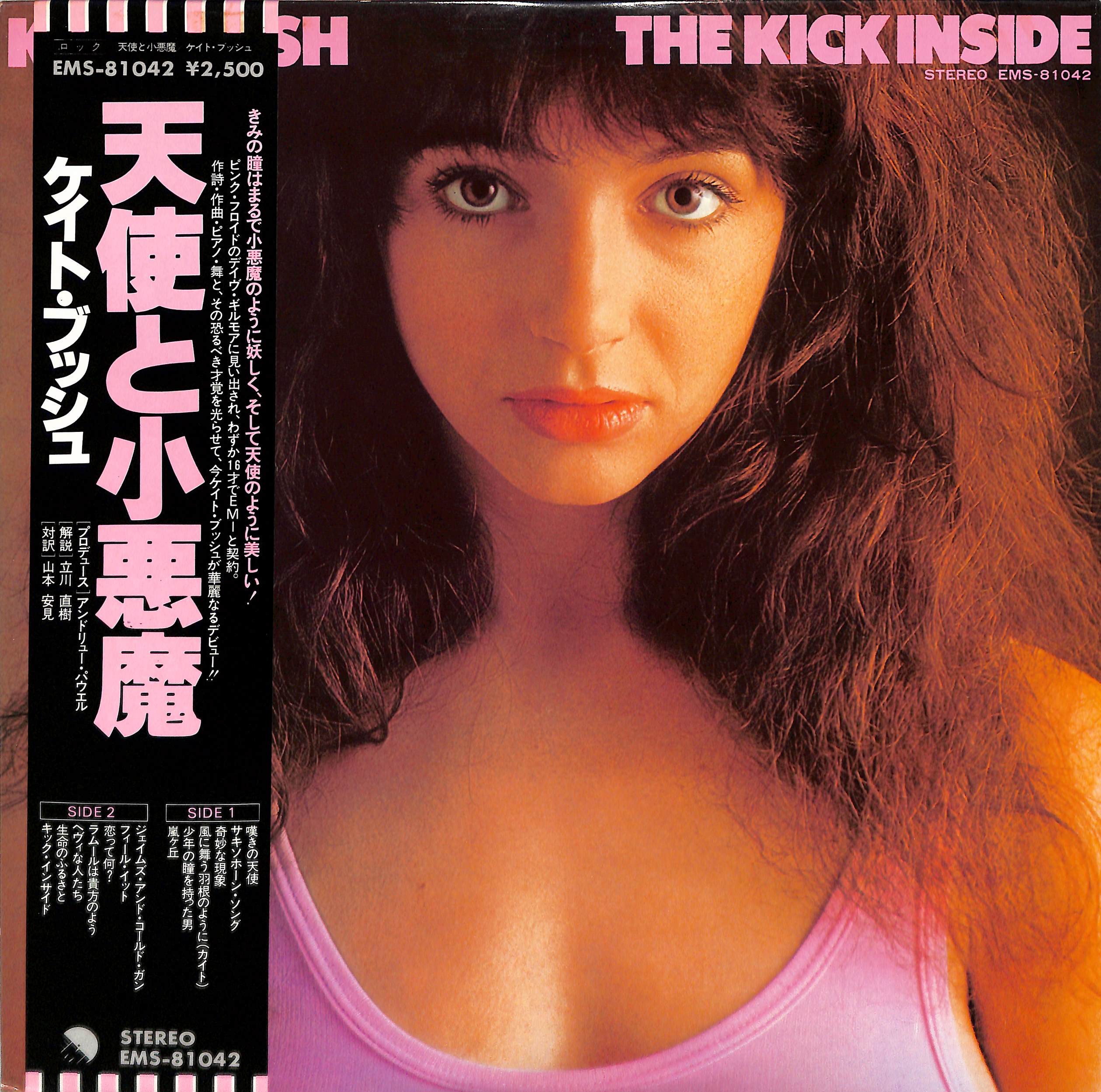 ケイト・ブッシュ EMS-81042 天使と小悪魔 初期盤1S2/LP洋楽 The Kick Inside = 天使と小悪魔 by Kate Bush | PosseCut.com