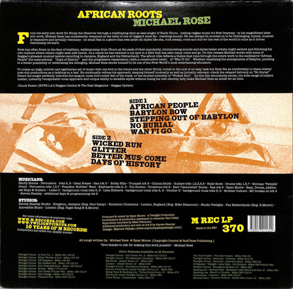 African Roots by Michael Rose | PosseCut.com