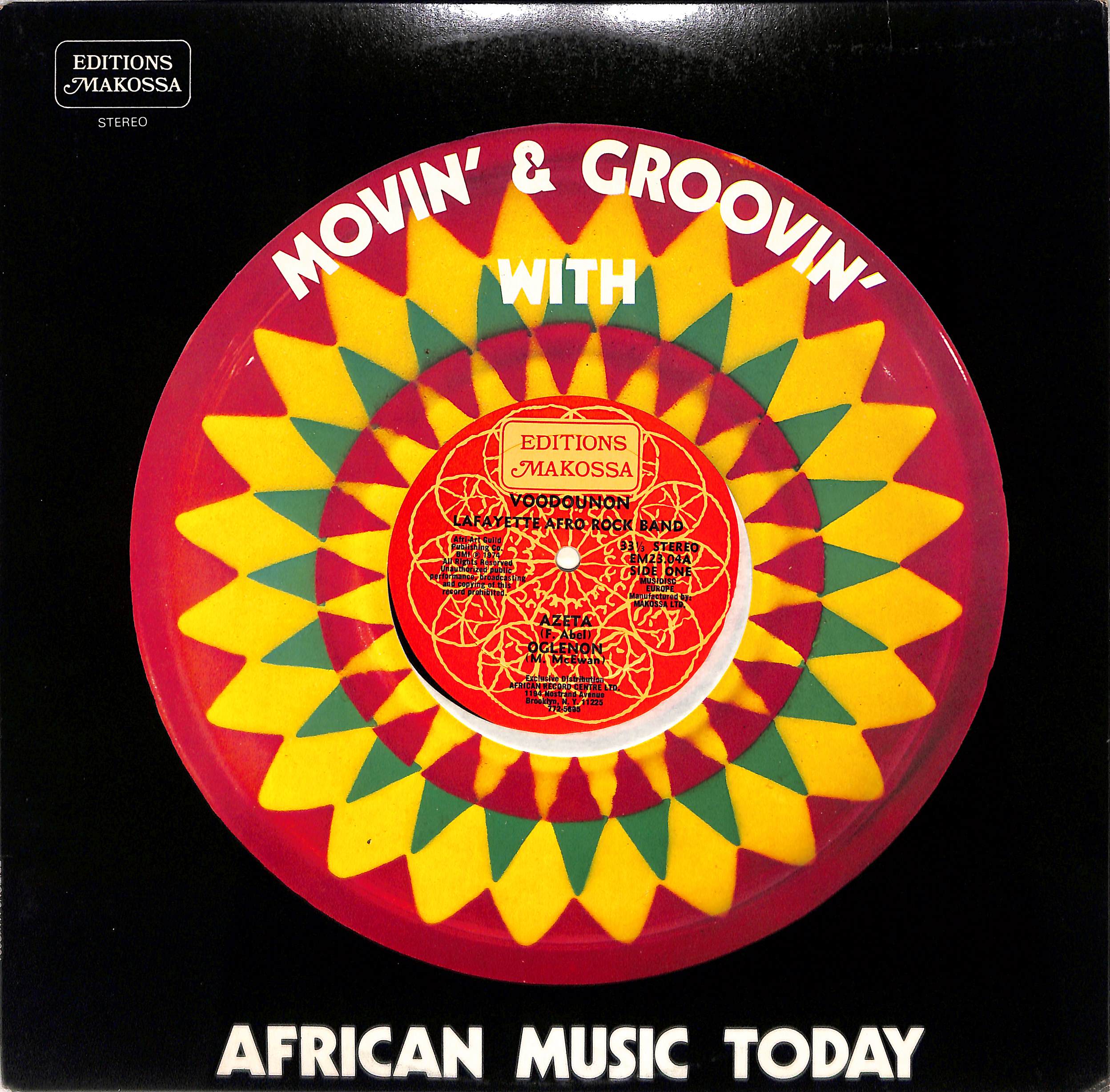 Lafayette Afro Rock Band – Voodounon Voodounon by Lafayette Afro Rock Band | PosseCut.com