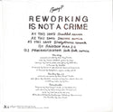 Reworking Is Not A Crime