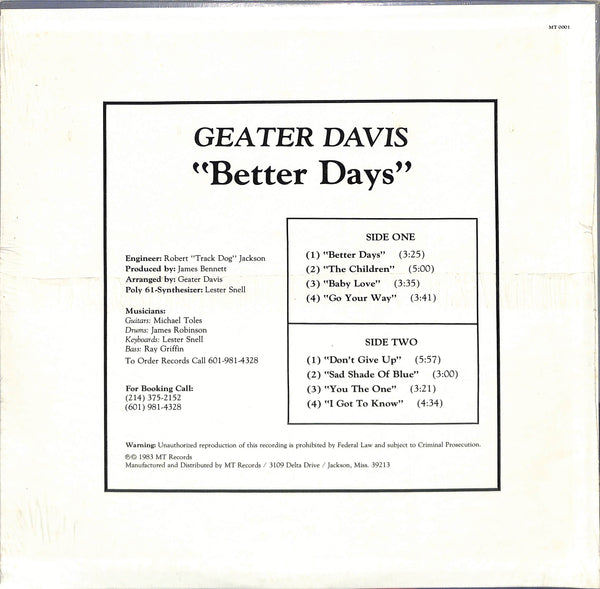 Better Days