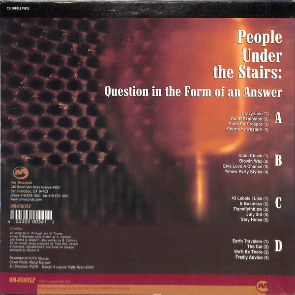 Question In The Form Of An Answer