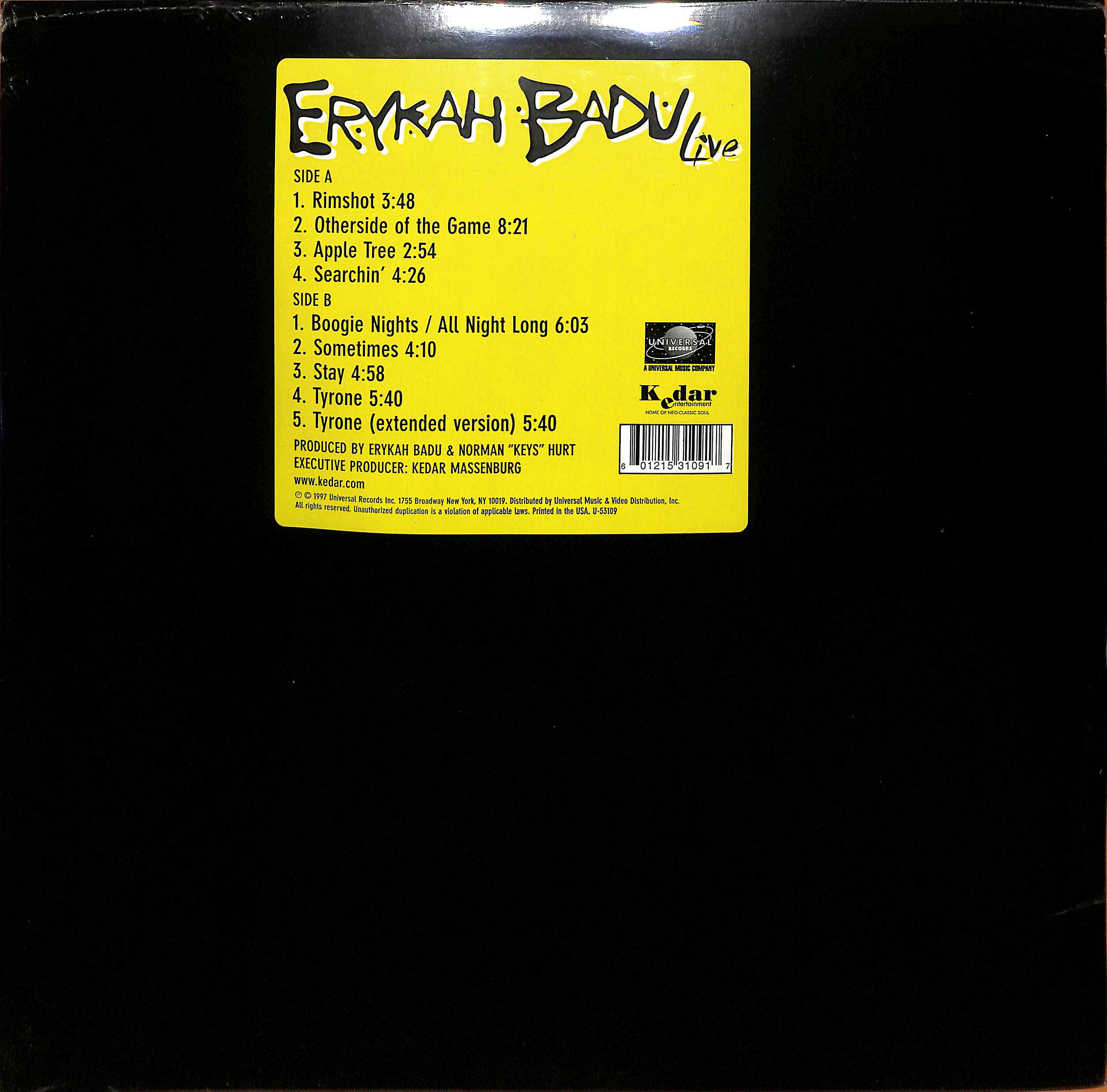 Live by Erykah Badu | PosseCut.com