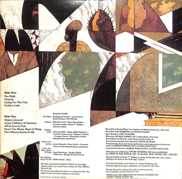 Innervisions = インナービジョンズ