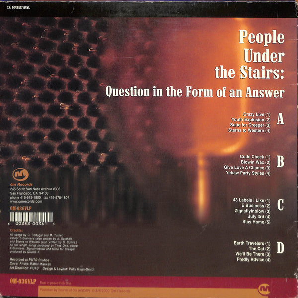 Question In The Form Of An Answer