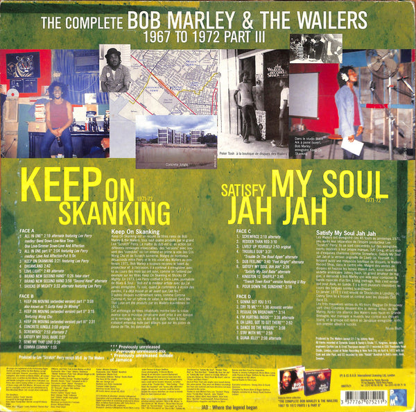 The Complete Bob Marley & The Wailers 1967 To 1972 Part III