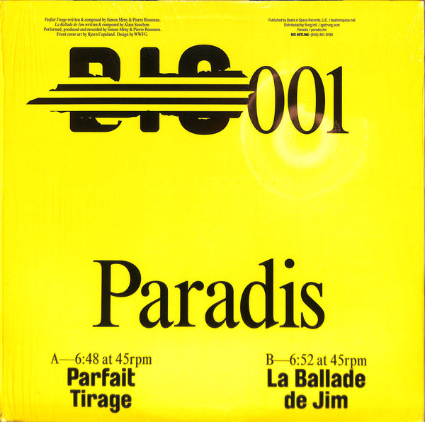 Parfait Tirage b/w La Ballade De Jim