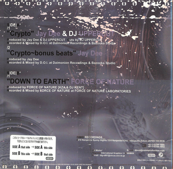 Crypto / Down To Earth