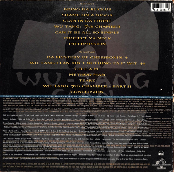 Enter The Wu-Tang (36 Chambers)