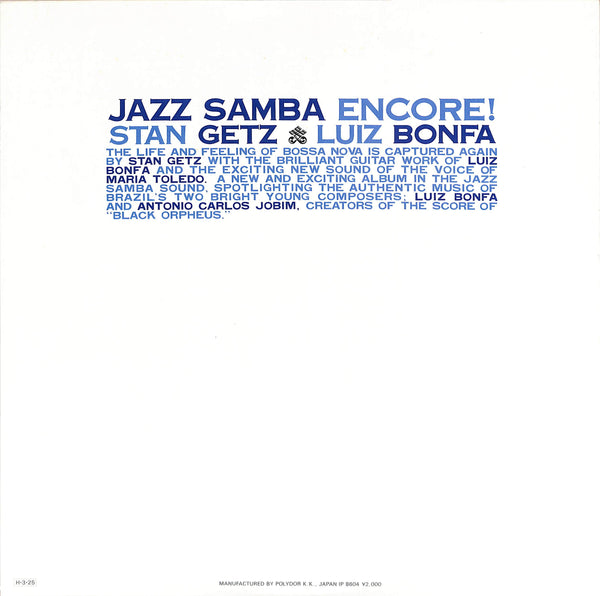 Jazz Samba Encore!