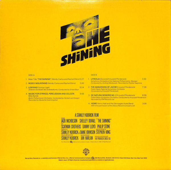 シャイニング = The Shining (Original Soundtrack)