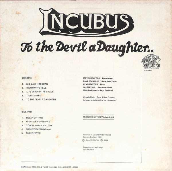To The Devil A Daughter