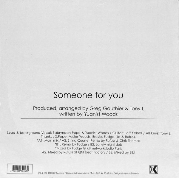 Someone For You