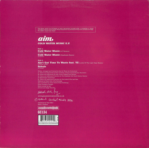 Cold Water Music E.P.