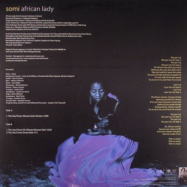 African Lady (Soulfeast 12" Mixes)