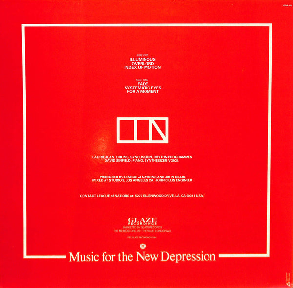 Music For The New Depression
