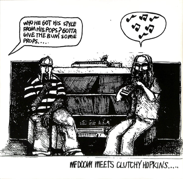MF Doom Meets Clutchy Hopkins....